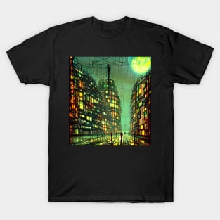 Abstract Cityscape T-Shirt